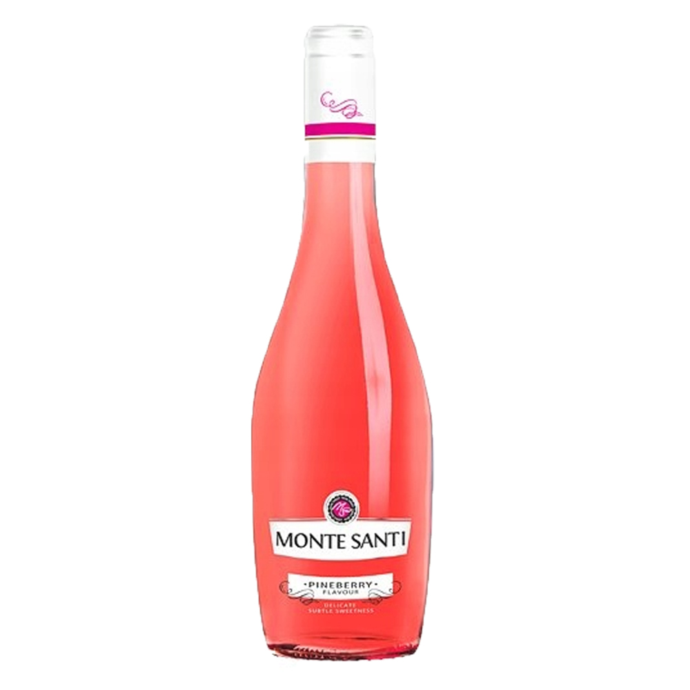 Wino Monte Santi Pinberry 10% różowe słodkie 750 ml