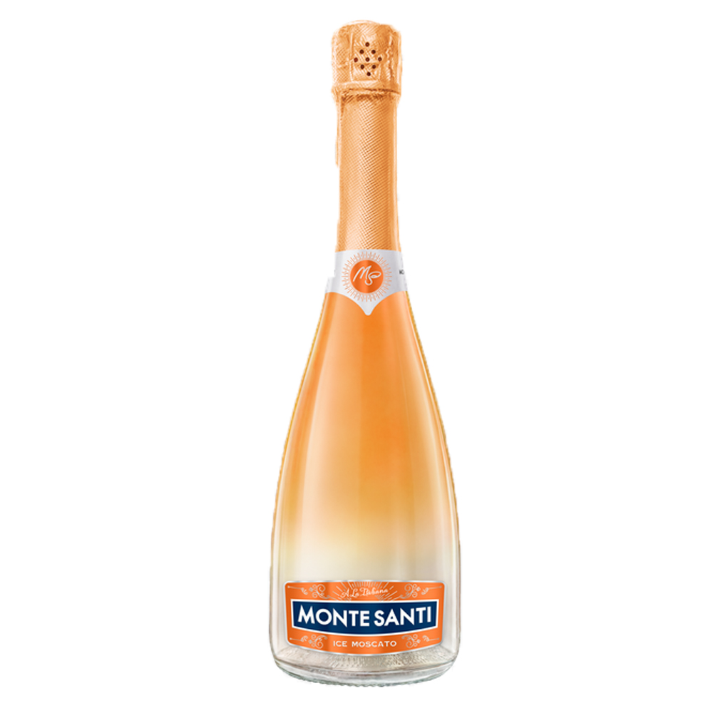 Wino Monte Santi Ice Moscato 10% musujące białe półsłodkie 750 ml