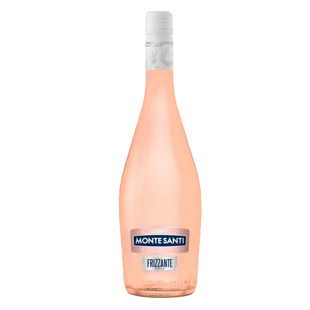 Wino Monte Santi Frizzante Rose 10% różowe półsłodkie 750 ml