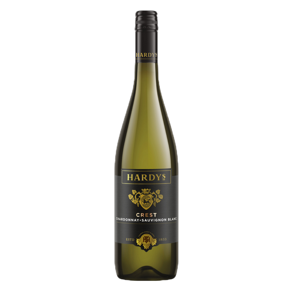 Wino Hardys Crest Chardonnay Sauvignon Blanc 12,5% białe wytrawne 750 ml