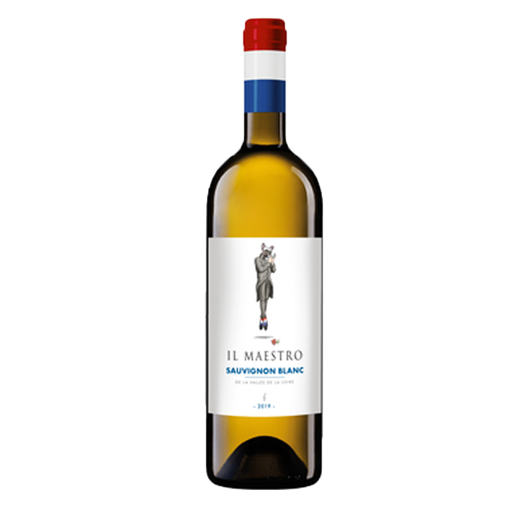 Wino Il Maestro Sauvignon Blanc 12% białe półwytrawne 750 ml