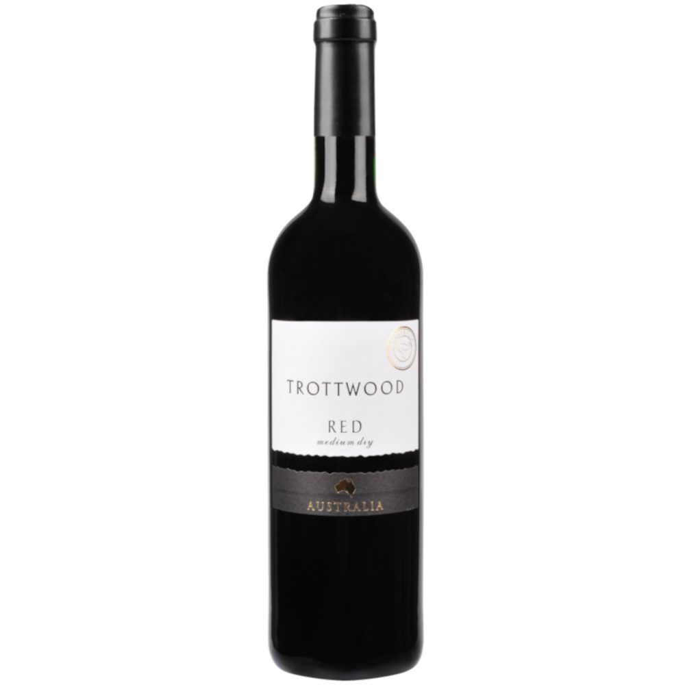 Wino Trottwood Red 12% czerwone półwytrawne 750 ml