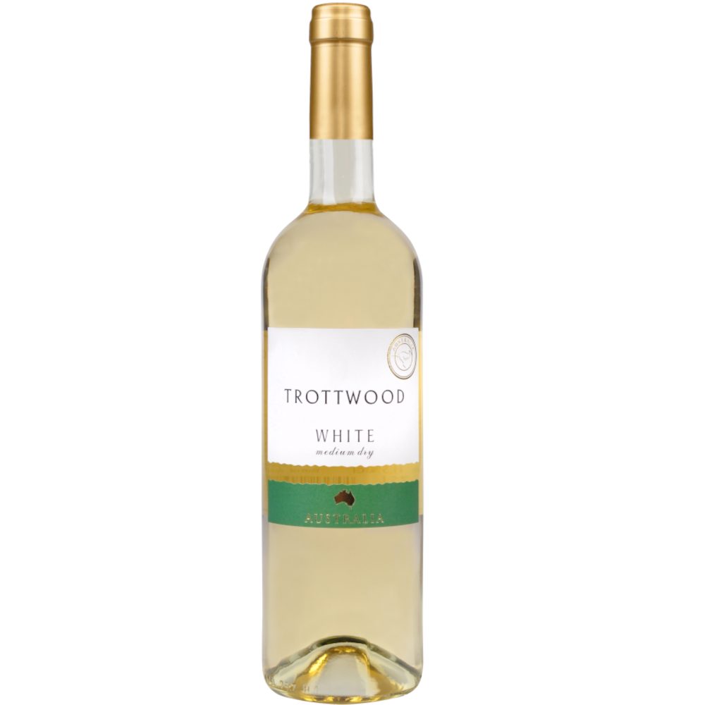 Wino Trottwood White 12% białe półwytrawne 750 ml