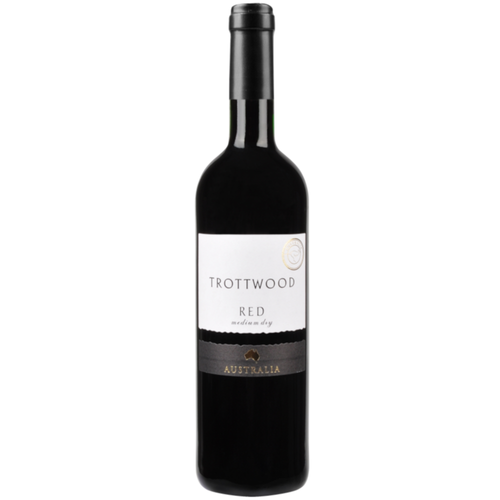 Wino Trottwood Red 12% czerwone półwytrawne 750 ml