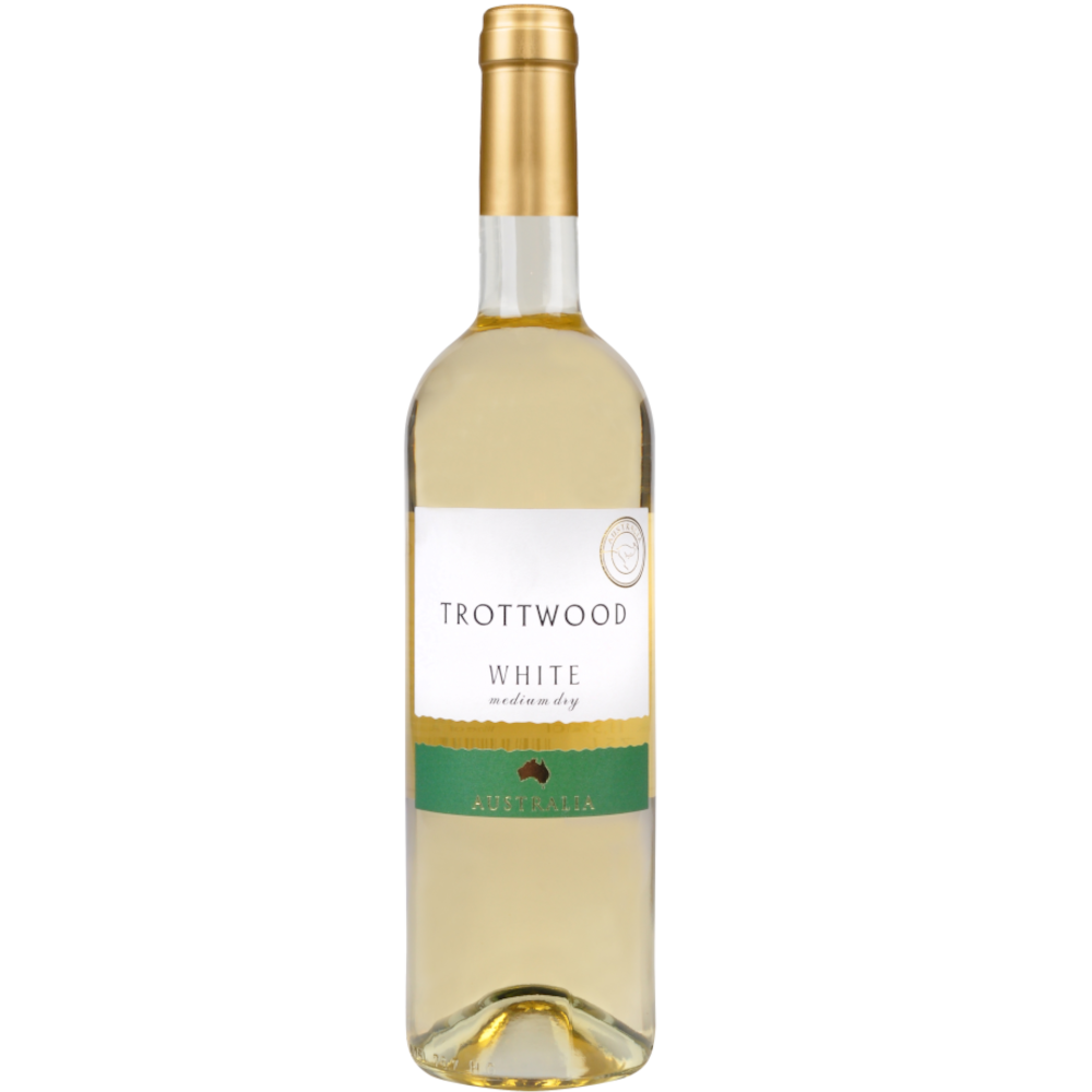 Wino Trottwood White 12% białe półwytrawne 750 ml