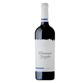 Wino Winiarnia Zamojska czarna porzeczka 9% czerwone słodkie 750 ml