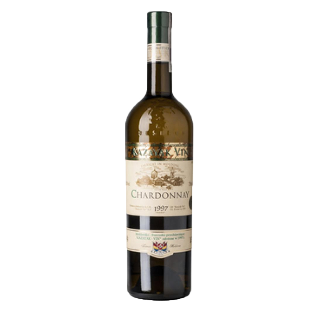 Wino Kazayak Chardonnay 12,5% białe półsłodkie 750 ml