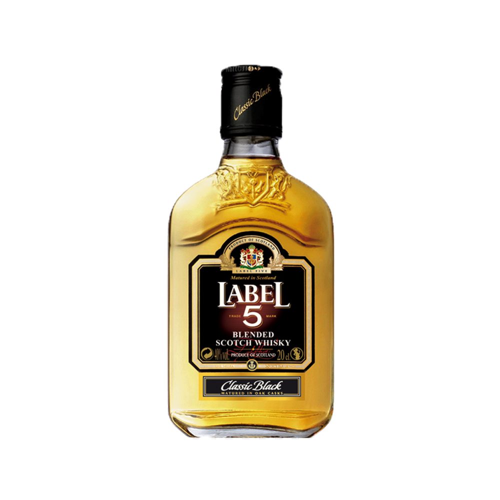 Whisky Label 5 40% 200 ml