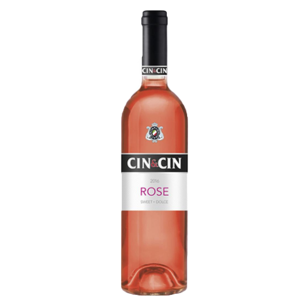 Wino Cin&Cin Rose 9,5% różowe słodkie 750 ml