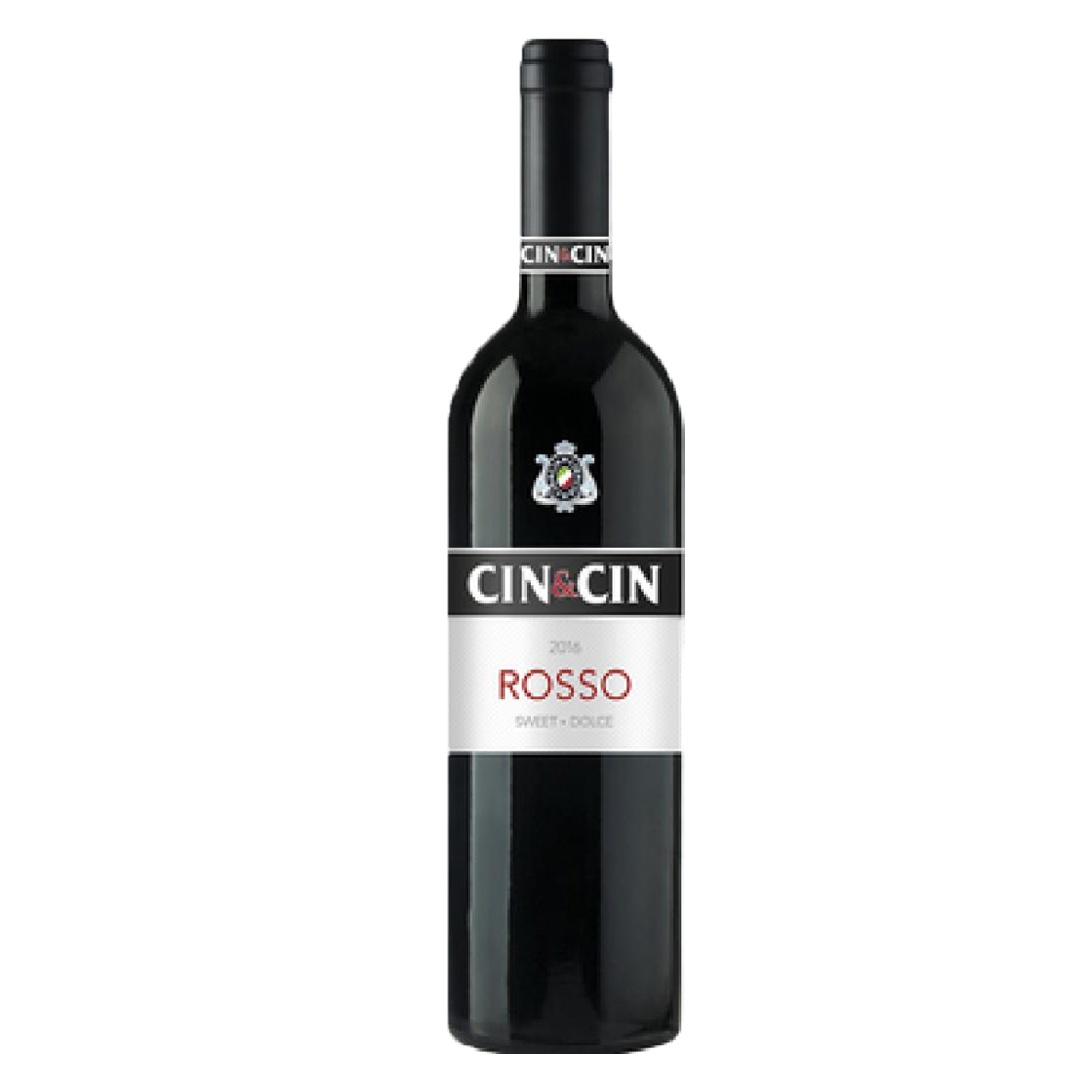 Wino Cin&Cin Rosso 10,5% czerwone słodkie 750 ml