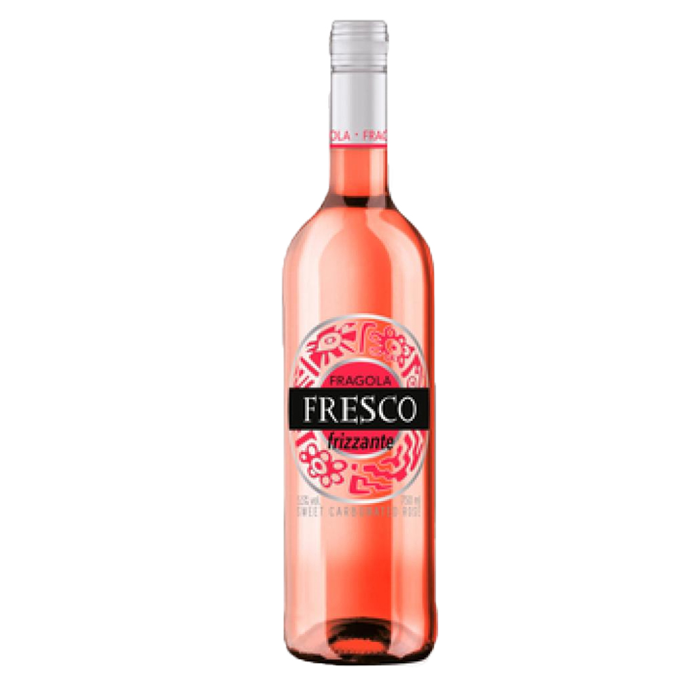 Wino Fresco Frizzante Fragola 5,5 % rózowe półsłodkie 750 ml