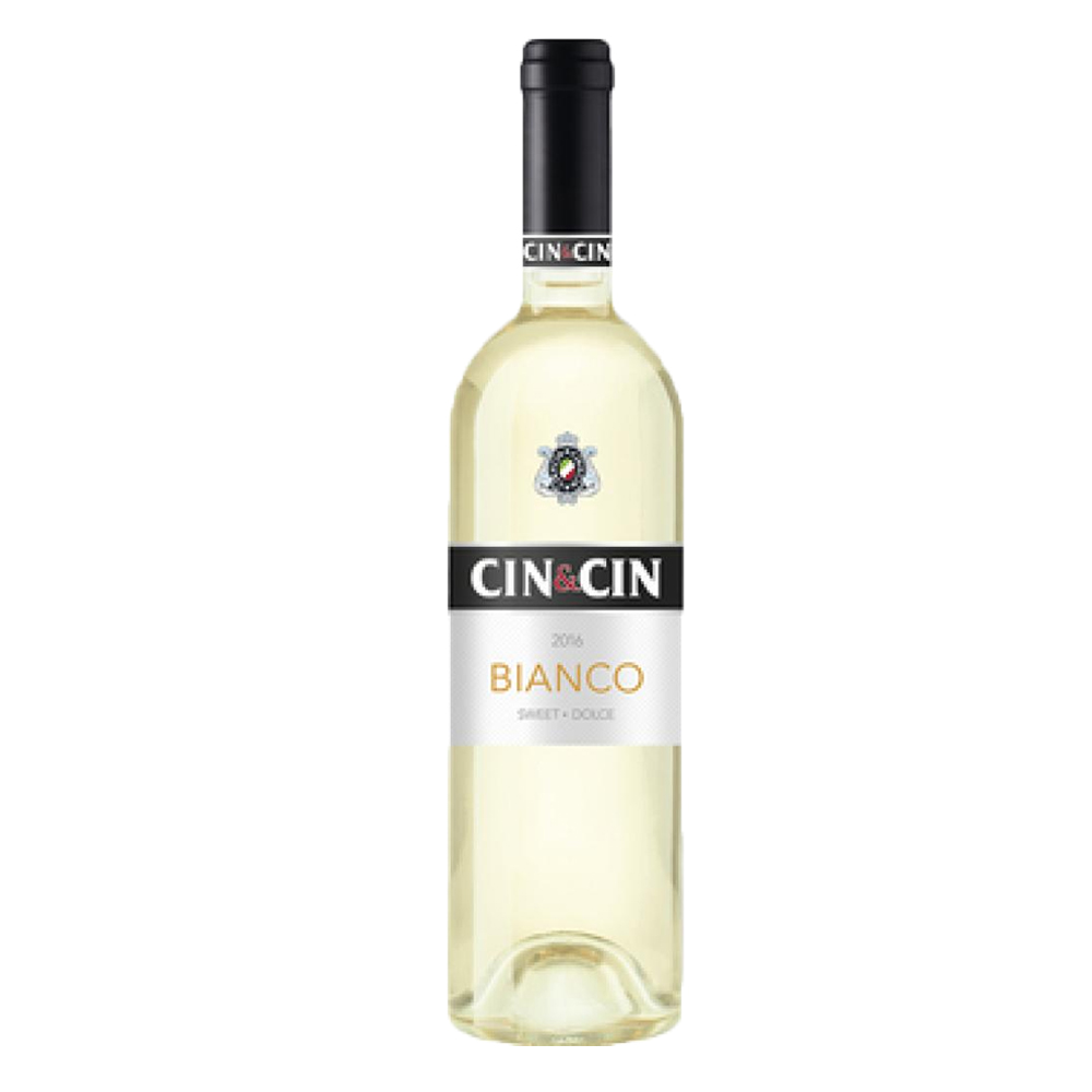 Wino Cin&Cin Bianco 9,5% białe słodkie 750 ml