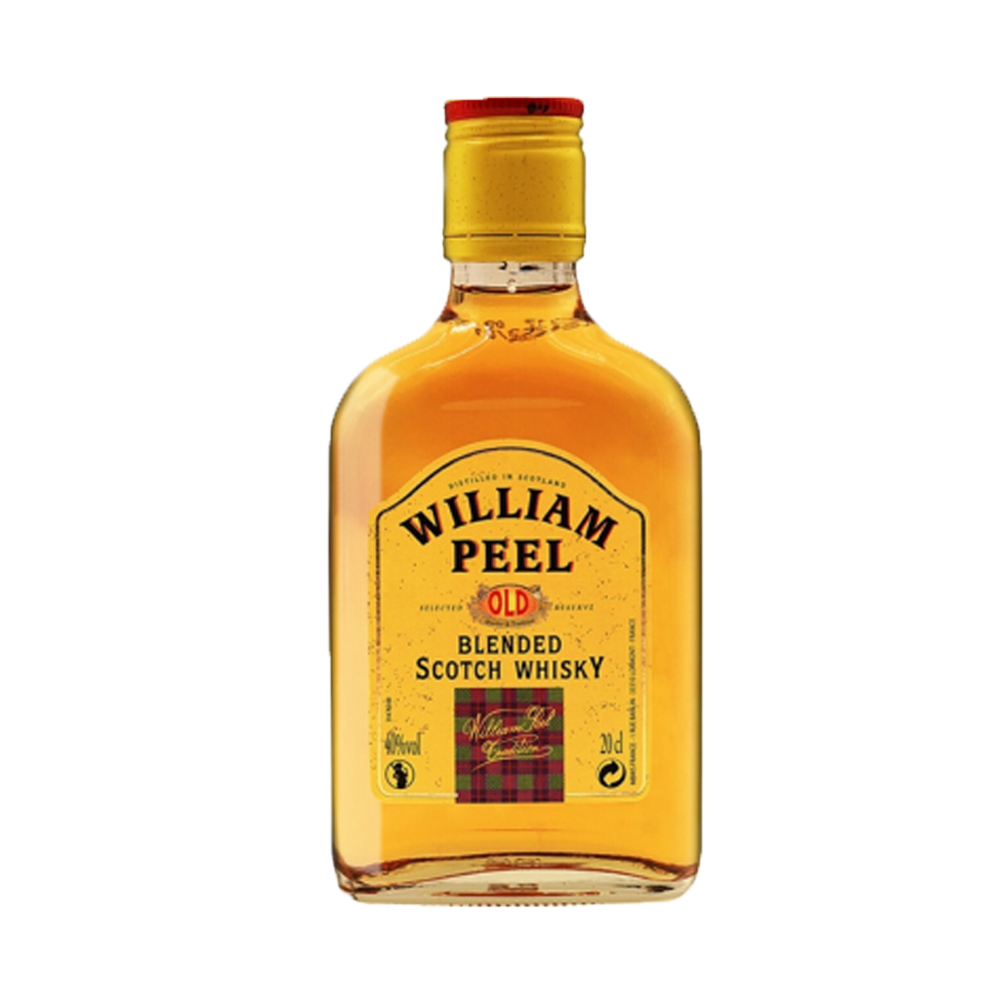Whisky William Peel 40% 200 ml