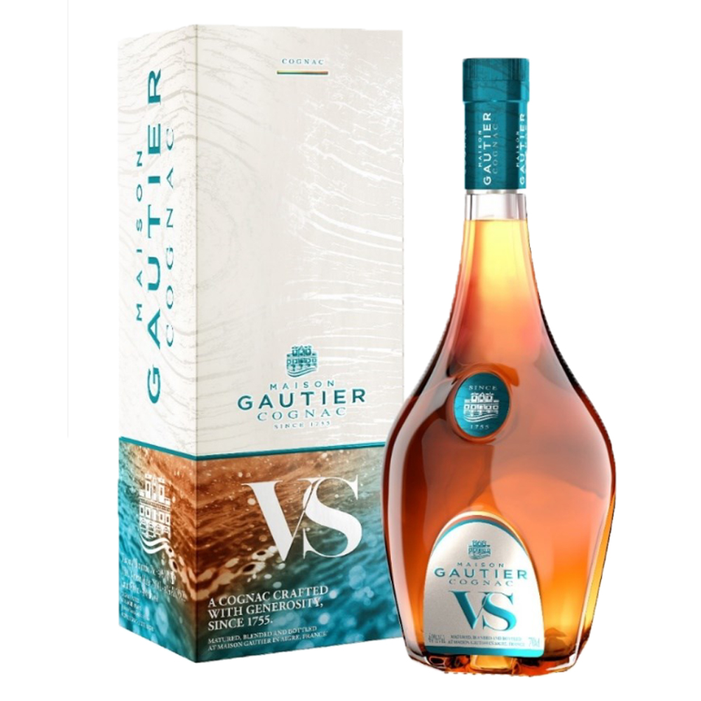 Koniak Gautier VS 40% 700 ml kartonik