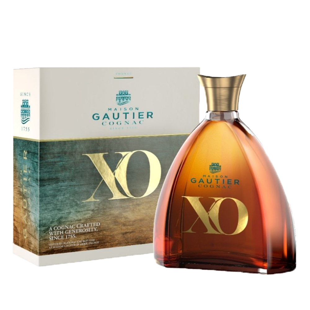 Koniak Gautier XO 40% 700 ml kartonik