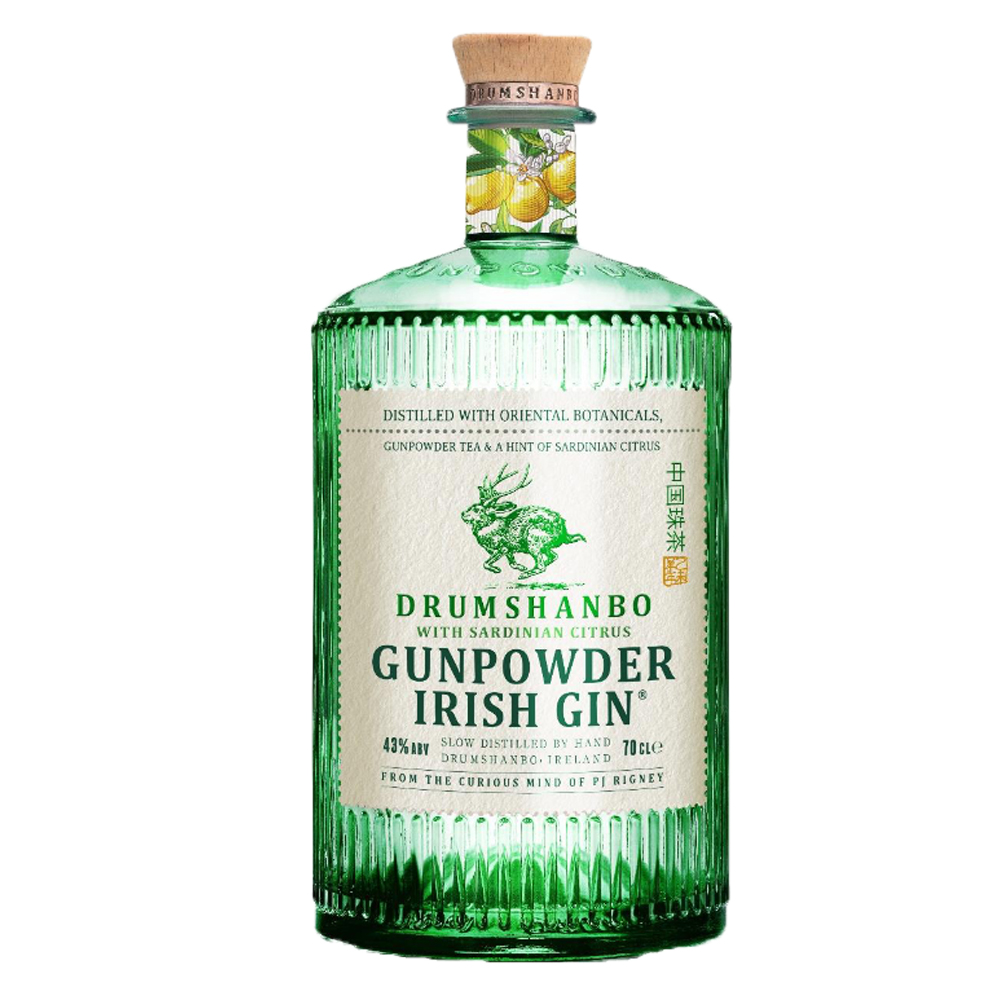 Gin Gunpowder Irish Gin with Sardinian Citrus 43% 700 ml