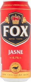 Piwo Fox Jasne 4,7% 500 ml puszka