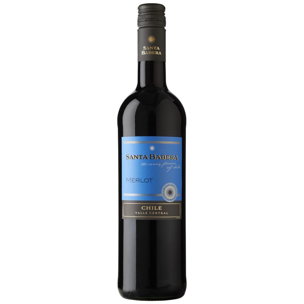 Wino Santa Babera Merlot 11,5% czerwone wytrawne 750 ml