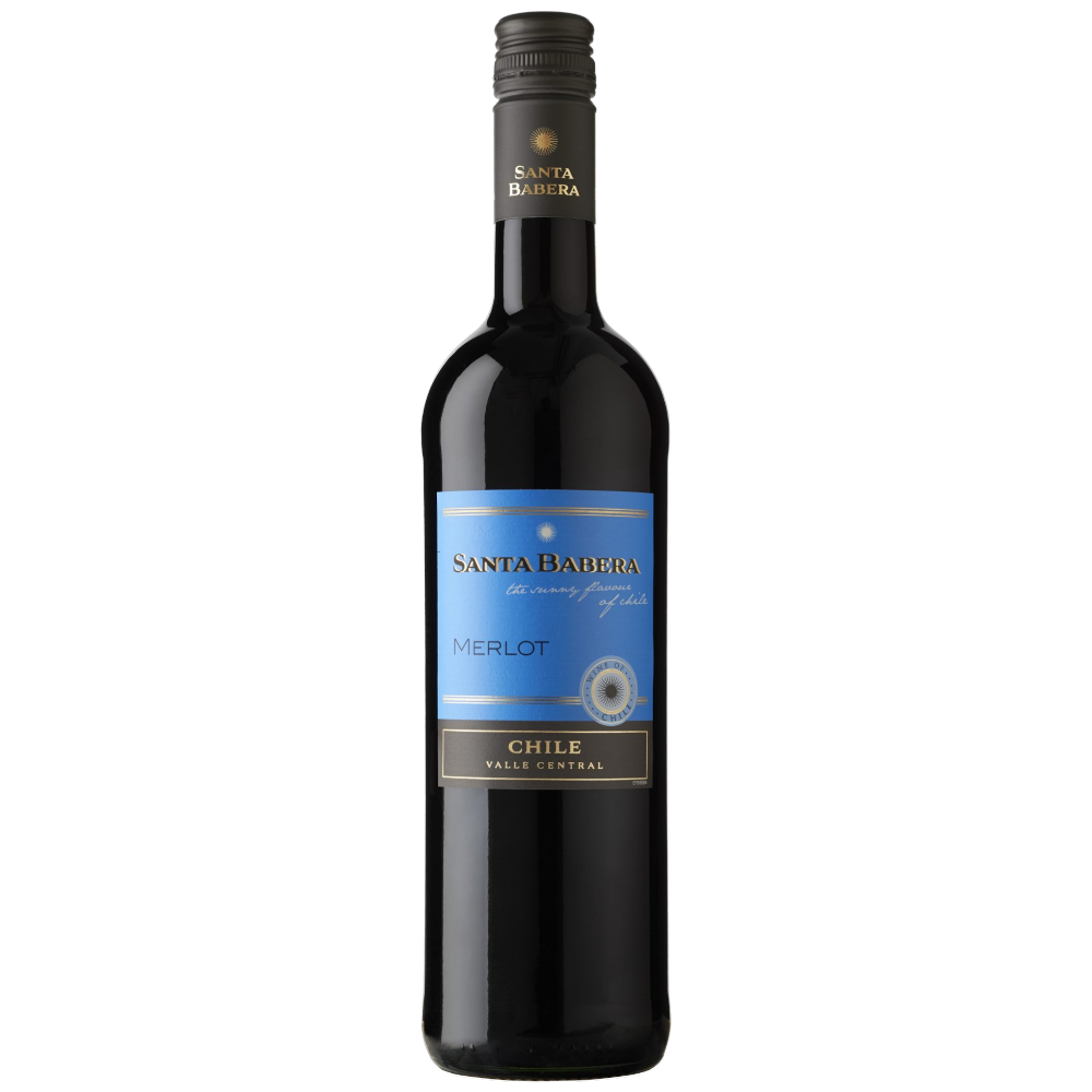Wino Santa Babera Merlot 11,5% czerwone wytrawne 750 ml