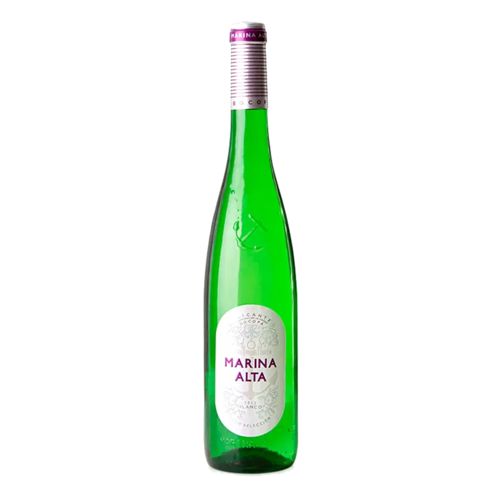 Wino Marina Alta D.O. Alicante 11% białe półwytrawne 750 ml