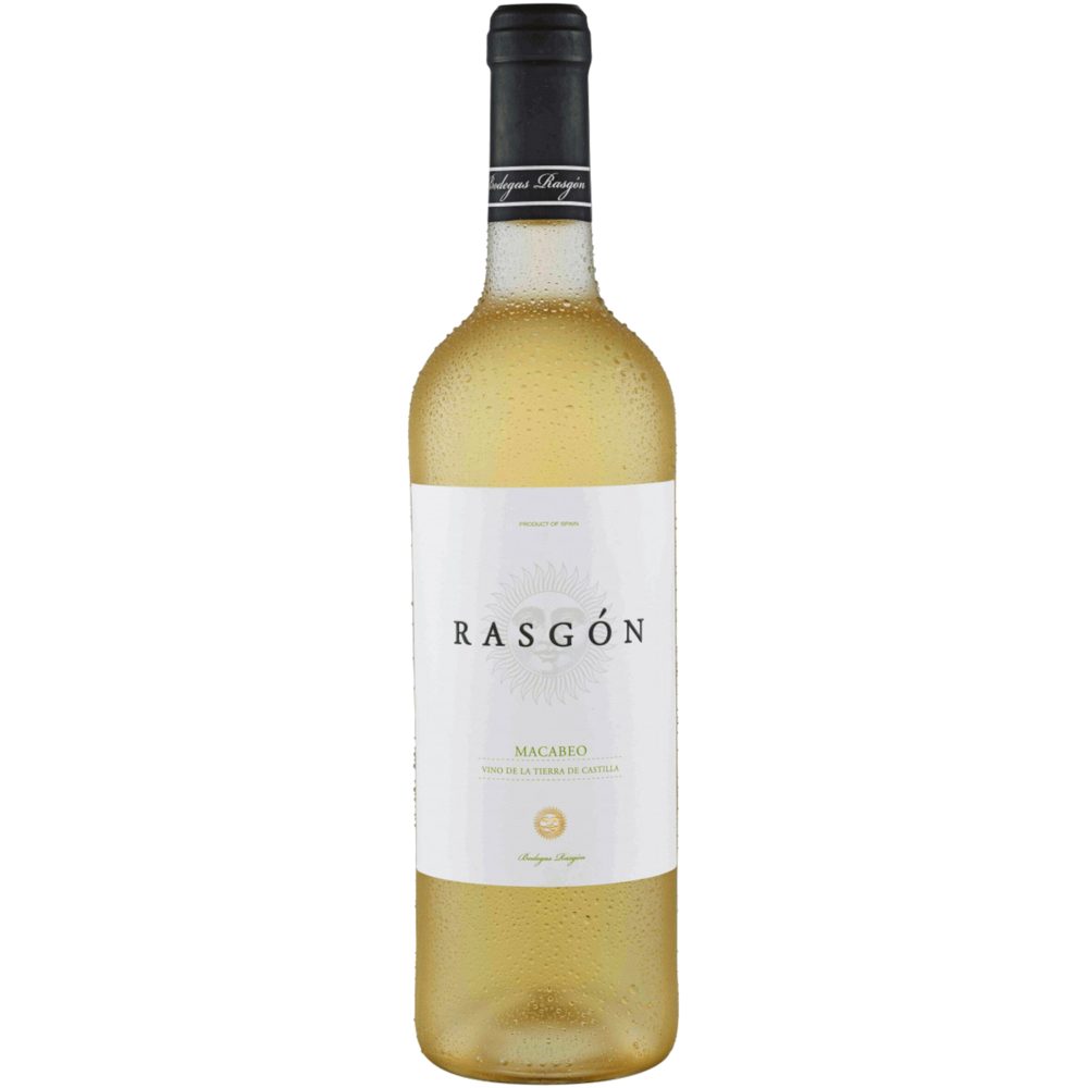 Wino Rasgon Macabeo białe wytrawne 750 ml