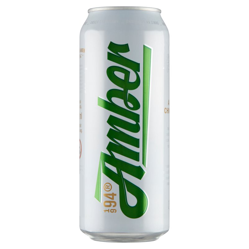 Piwo Amber Chmielowy 5% 500 ml puszka