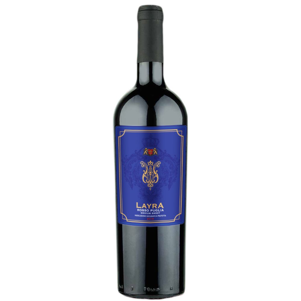 Wino Layra Primitivo Puglia czerwone wytrawne 750 ml