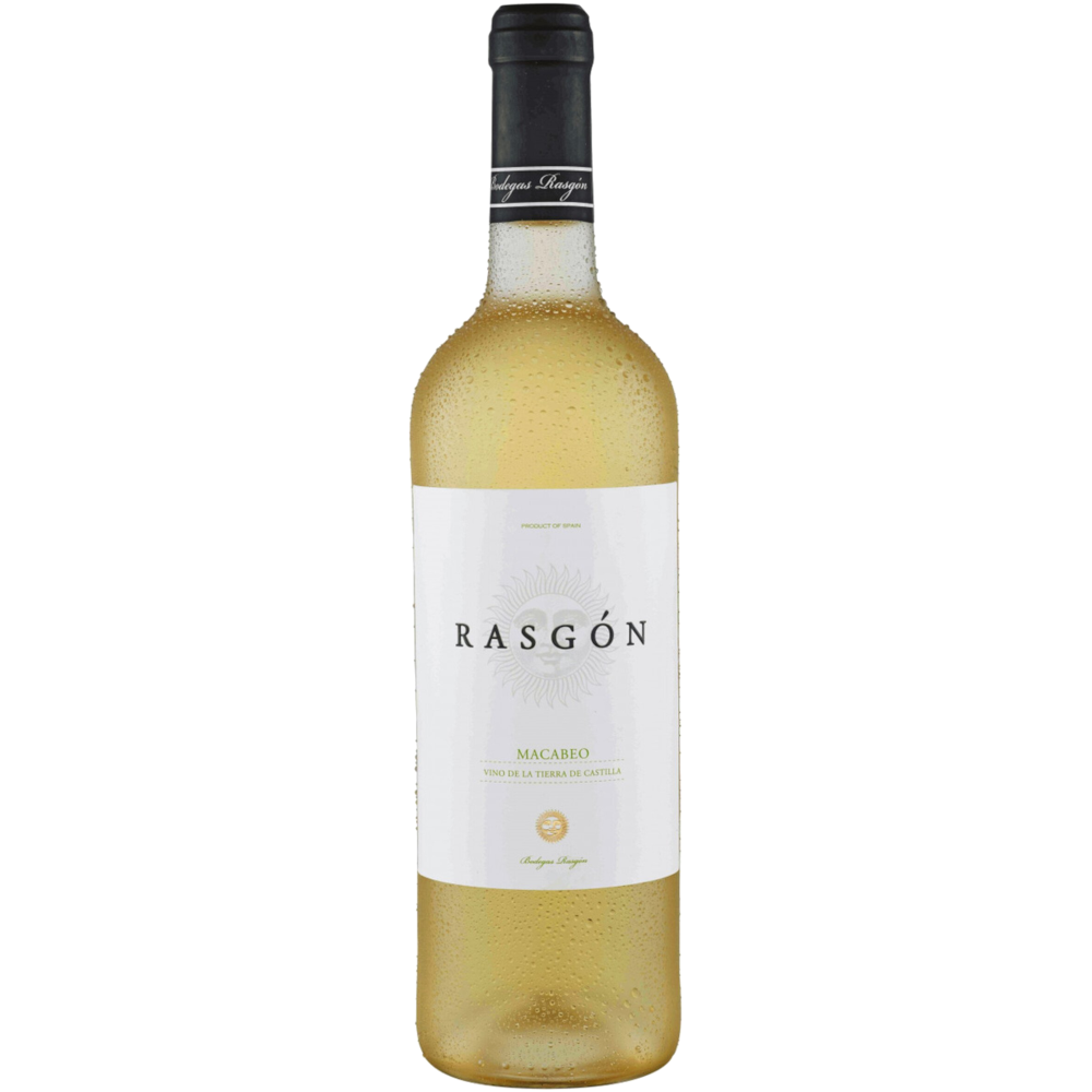 Wino Rasgon Macabeo białe wytrawne 750 ml