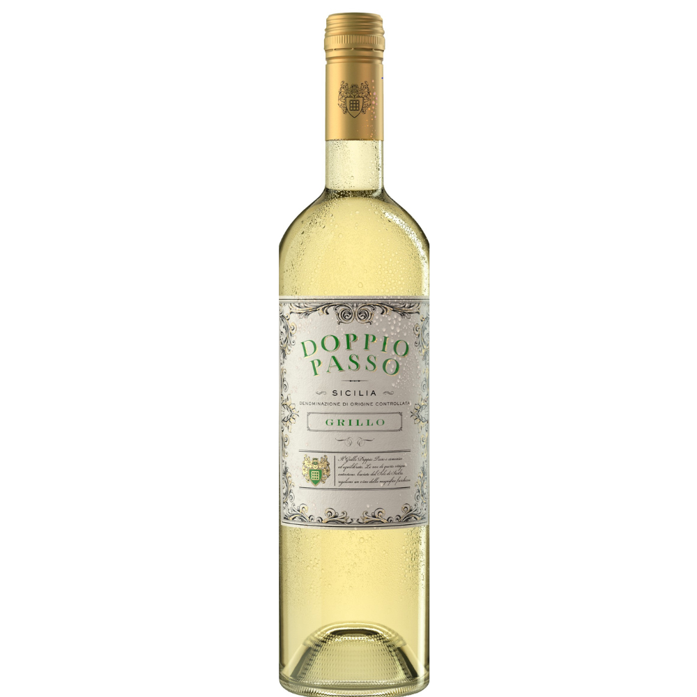 Wino Doppio Passo Grillo 12,5% białe wytrawne 750 ml