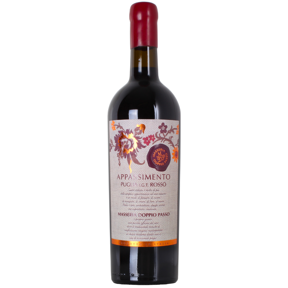 Wino Masseria Doppio Passo Appassimento Rosso 14,5% czerwone wytrawne 750 ml