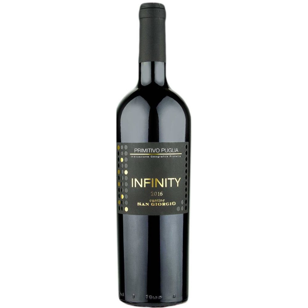 Wino Sentieri Infiniti Primitivo Rosso Puglia 14% czerwone wytrawne 750 ml