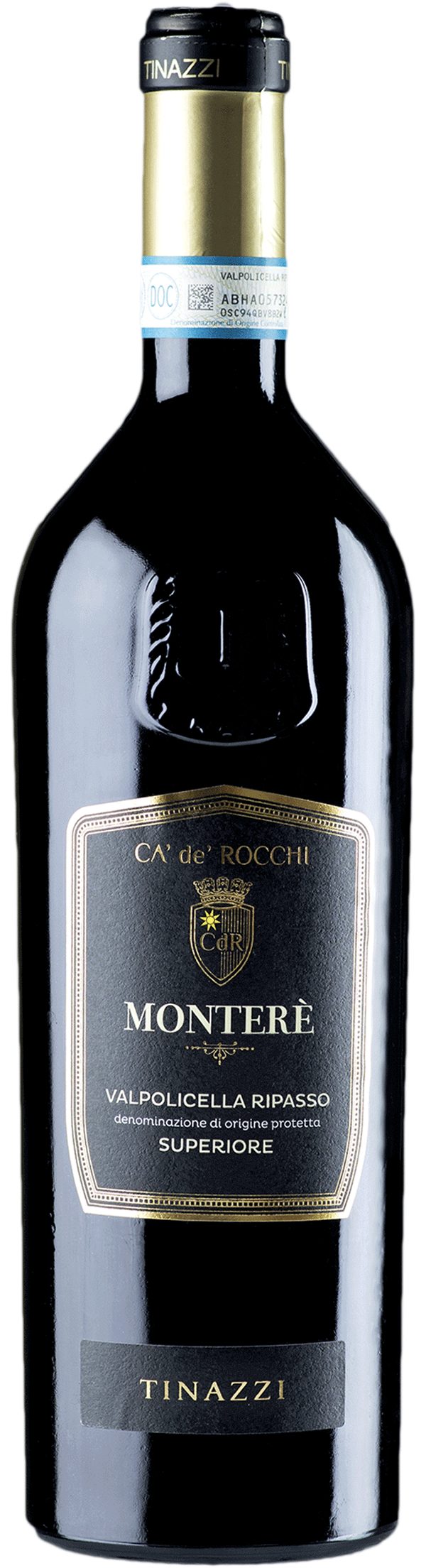 Wino Montere Valpolicella Ripasso Sup. Ca' De' Rocchi 14% czerwone wytrawne 1500 ml