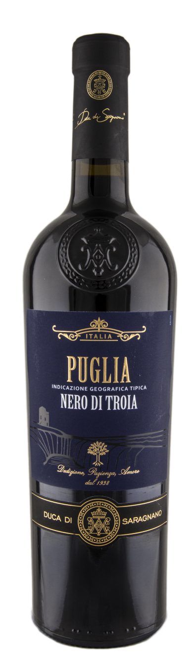 Wino Nero Di Troia Rosso Puglia 13,5% czerwone półwytrawne 750 ml