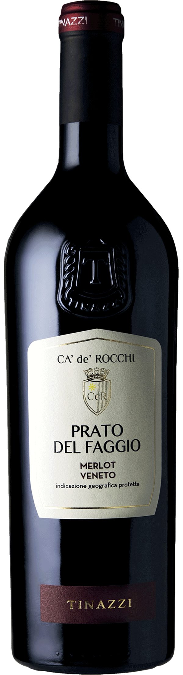 Wino Prato Del Faggio Merlot Ca'De' Rocchi 14% czerwone wytrawne 750 ml