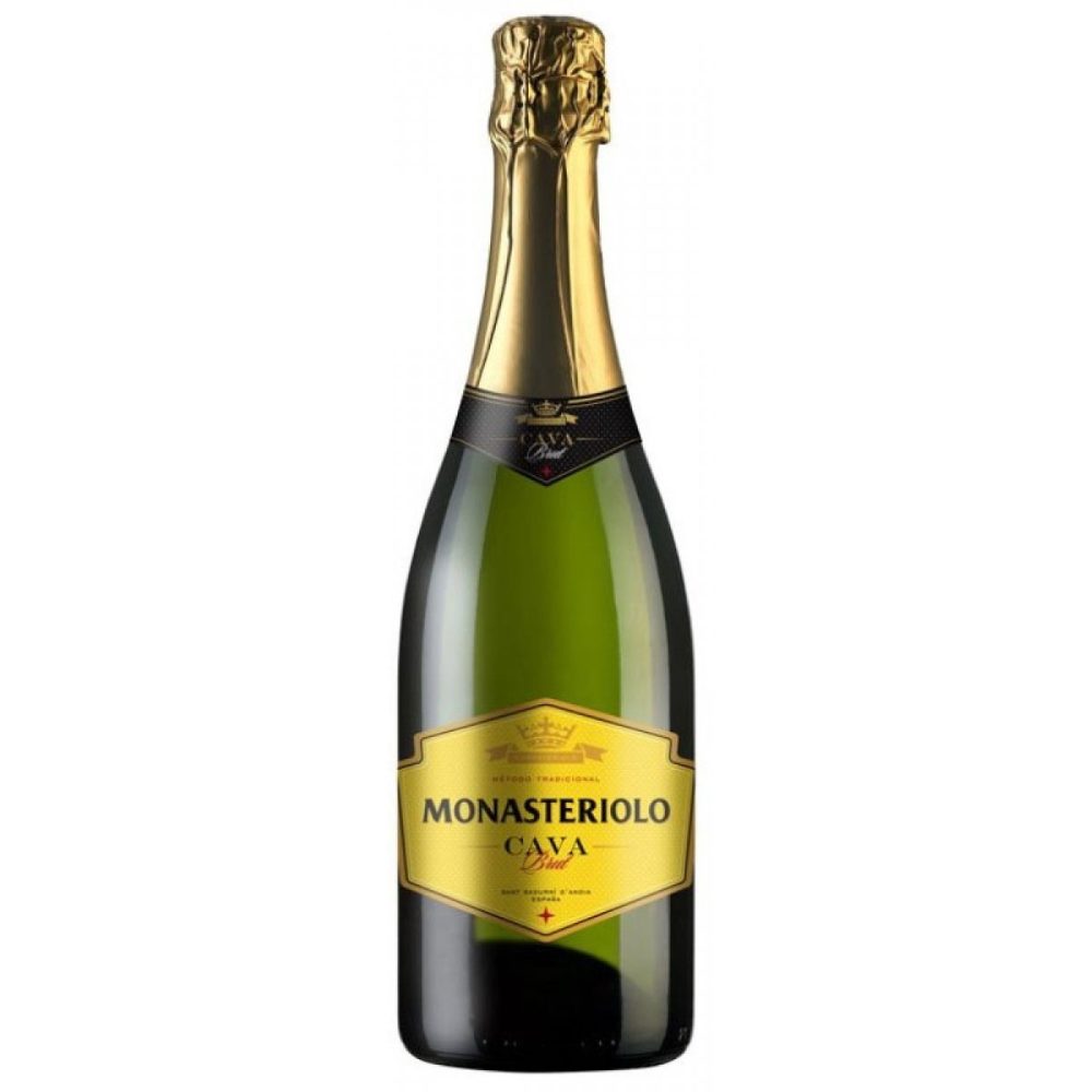 Wino Cava Monasteriolo Semi Seco 11,5% białe półwytrawne 750 ml