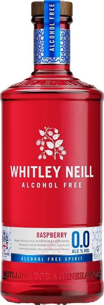 Gin WHITLEY NEILL Raspberry Alcohol Free 0% 700 ml