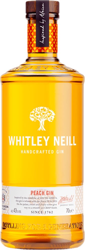 Gin Whitley Neill Peach 43% 700 ml