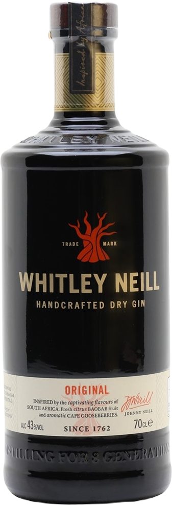 Gin Whitley Neill Original 43% 700 ml