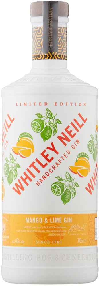 Gin Whitley Neill Mango & Lime 43% 700 ml