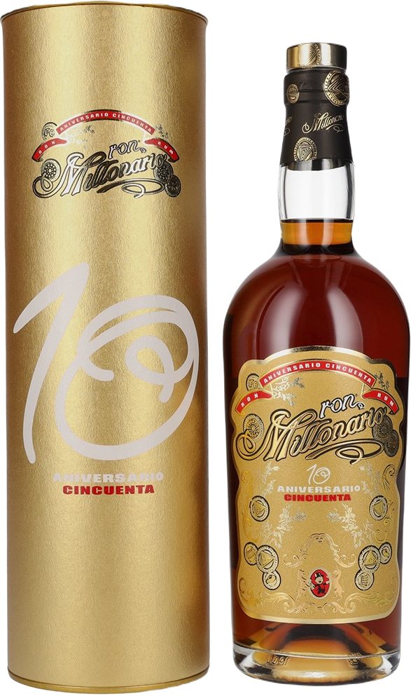 Rum Ron Millonario 10 YO Cincuenta 50% 700 ml