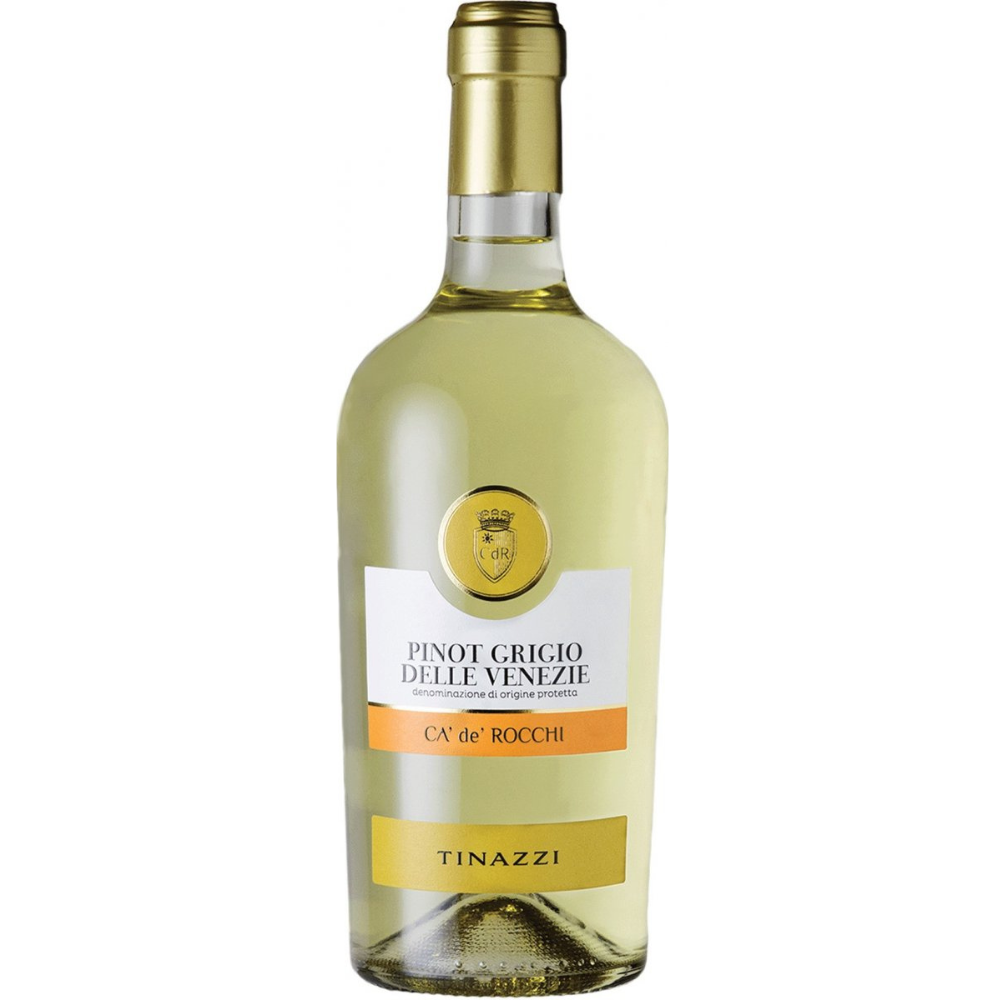 Wino Pinot Grigio Ca'De' Rocchi 12,5% białe wytrawne 750 ml