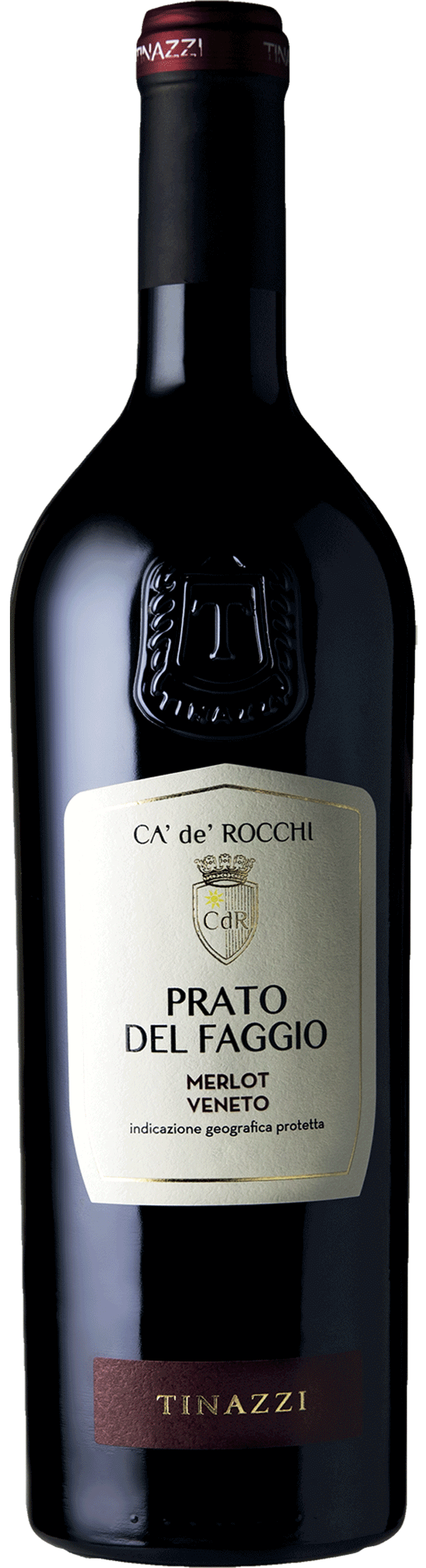 Wino Prato Del Faggio Merlot Ca'De' Rocchi 14% czerwone wytrawne 750 ml