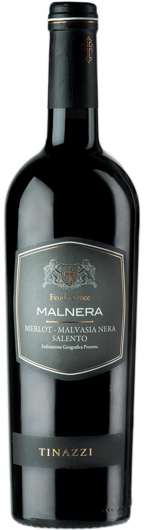Wino Malnera Malvasia Nera Merlot Feudo Croce 14% czerwone wytrawne 750 ml