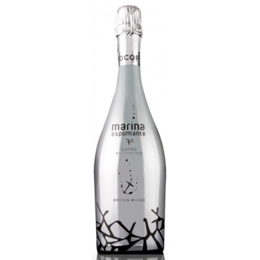 Wino Marina Espumante Srebrna 7% białe słodkie 750 ml