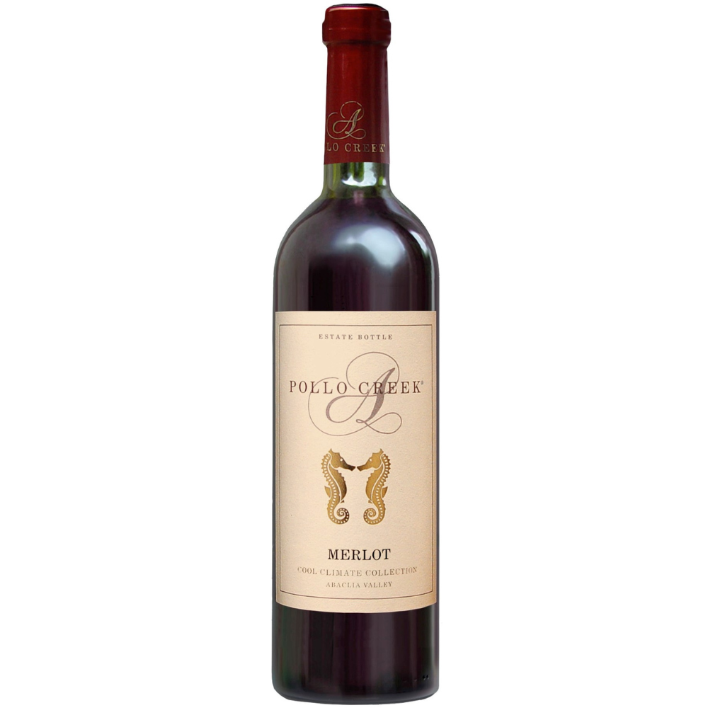 Wino Pollo Creek Merlot czerwone półsłodkie 750 ml
