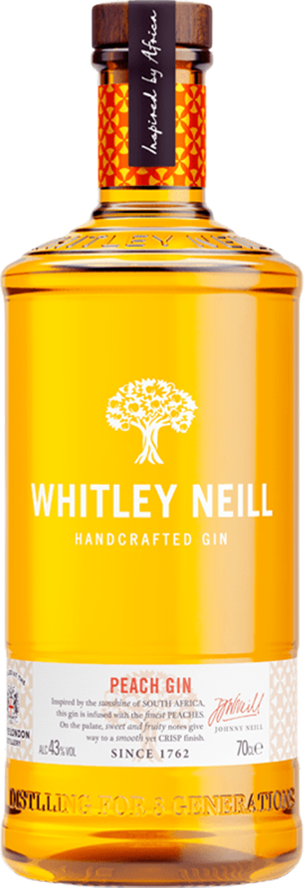 Gin Whitley Neill Peach 43% 700 ml