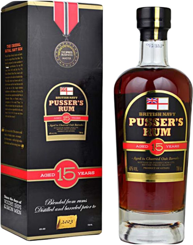 Rum Pusser's 15 YO 40% 700 ml