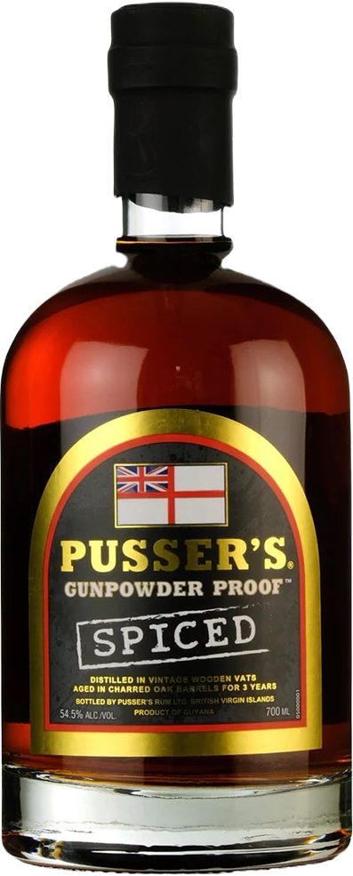 Rum Pusser's Gunpowder Spiced 54,50% 700 ml