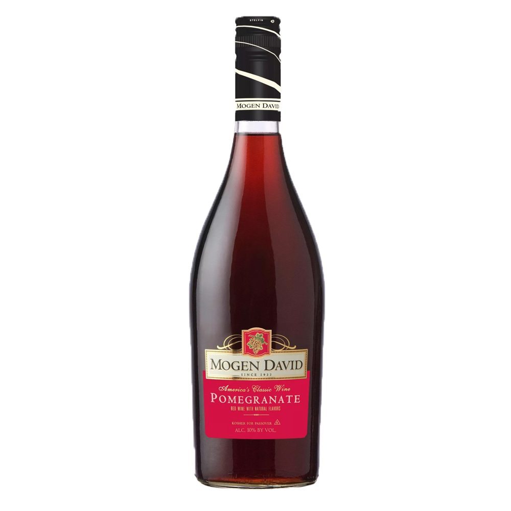 Wino Mogen David Pomergranate 9% czerwone słodkie 750 ml
