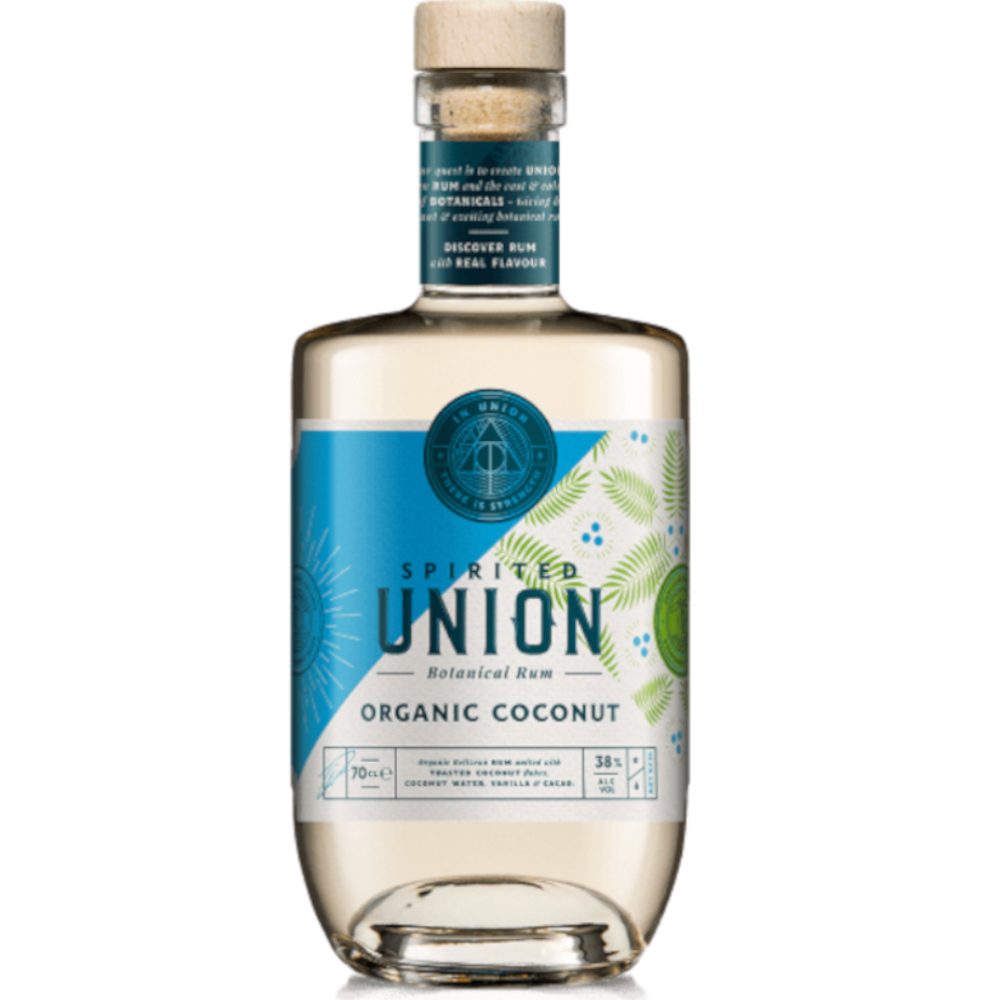 Union Organic Cocounut Rum 38% 700 ml